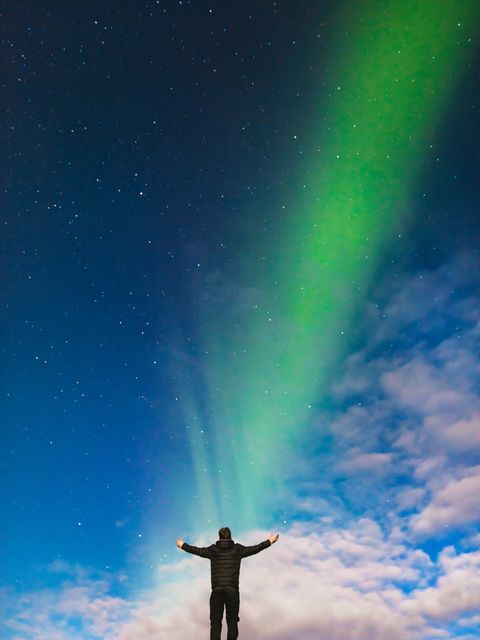 Iceland, northern lights
